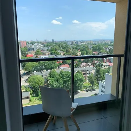 Ferienwohnung Panorama View Of Krakau Exterior foto